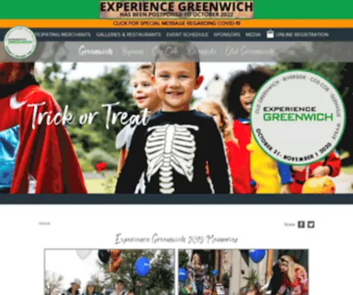 Experiencegreenwichweek.com(Experience Greenwich Week) Screenshot
