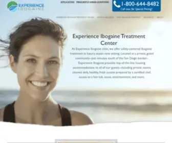 Experienceibogaine.com(Experience Ibogaine Clinic) Screenshot