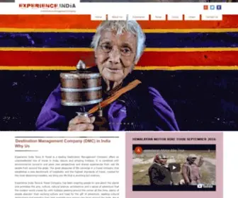 Experienceindia.co.in(Experience India) Screenshot