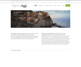 Experienceitaly.com(Experience Italy) Screenshot