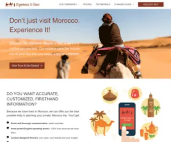 Experienceittours.com(Morocco 2024 & 2025) Screenshot