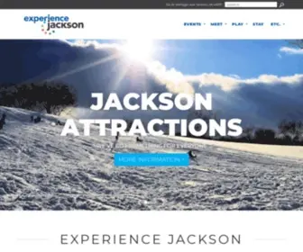 Experiencejackson.com(Jackson Michigan Information & Events) Screenshot