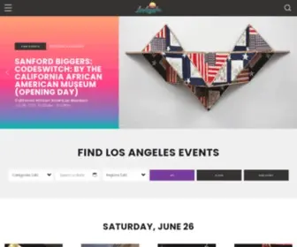 Experiencela.com(Los Angeles events calendar) Screenshot