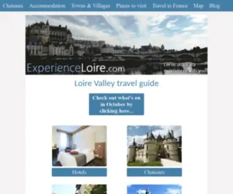 Experienceloire.com(Loire Valley) Screenshot
