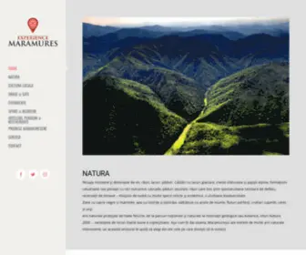Experiencemaramures.com(Experience Maramures) Screenshot