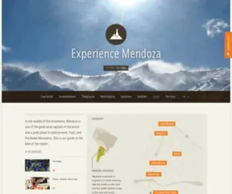 Experiencemendoza.com(Experience Mendoza) Screenshot
