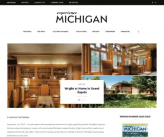 Experiencemichiganmag.com(Experience Michigan Magazine) Screenshot