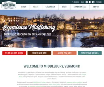 Experiencemiddlebury.com(Experience Middlebury) Screenshot