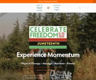 Experiencemomentum.com(Physical Therapy) Screenshot