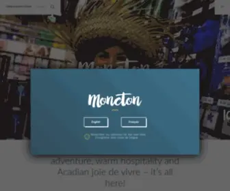 Experiencemoncton.ca(Experience Moncton) Screenshot