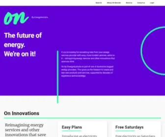 Experienceon.com.au(On by EnergyAustralia) Screenshot