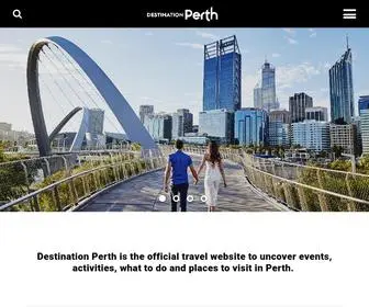 Experienceperth.com(What To Do In Perth) Screenshot
