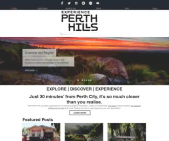 Experienceperthhills.com.au(Explore Discover Experience) Screenshot
