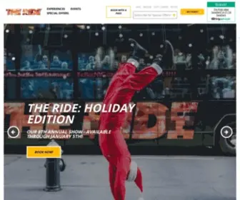 Experiencetheride.com(Interactive New York Sightseeing Experience) Screenshot