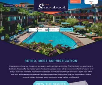 Experiencethestandard.com(The Standard) Screenshot