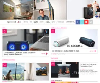 Experienciaslg.com.pe(Experiencias LG) Screenshot