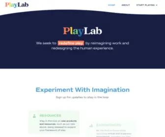 Experimentwithplay.com(PlayLab) Screenshot