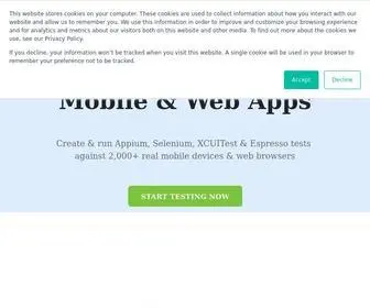 Experitest.com(Digital.ai Mobile App & Continuous Testing Tools) Screenshot