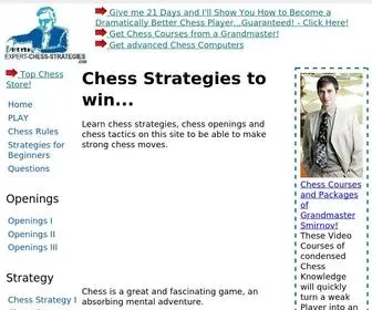Expert-Chess-Strategies.com(Learn Chess for free) Screenshot