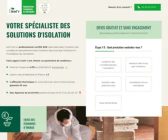 Expert-Isolation-Isolr.fr(Isol'r) Screenshot