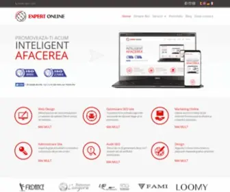 Expert-Online.ro(#1 Web design Brasov) Screenshot