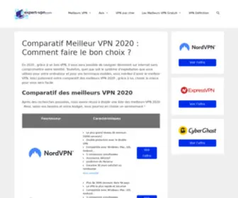 Expert-VPN.com(Meilleur VPNComment Faire Le Bon Choix) Screenshot