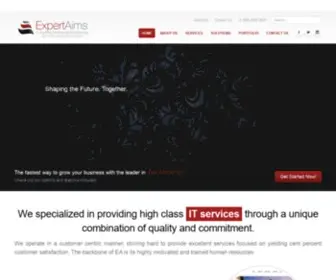 Expertaims.com(ExpertAims Consultancy) Screenshot