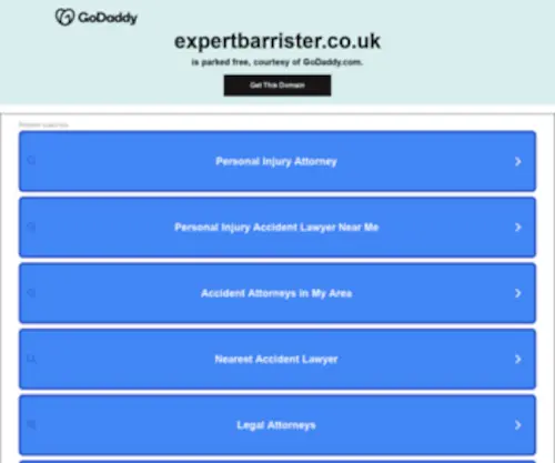 Expertbarrister.co.uk(Expertbarrister) Screenshot