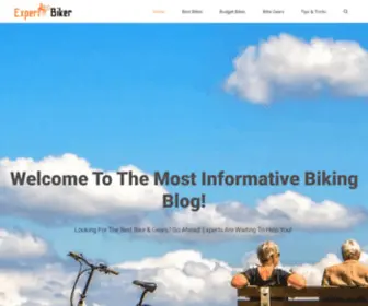 Expertbiker.com(Best Informative Biking Blog) Screenshot