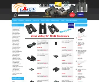 Expertbinocular.com(Shop The Best Brands & Prices For Binocular Media Social Icons) Screenshot