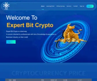 Expertbitcrypto.com(Expert Bit Crypto) Screenshot