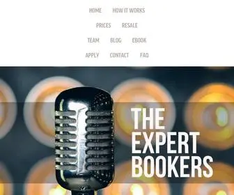 Expertbookers.com(The Expert Bookers) Screenshot