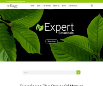 Expertbotanical.com(Kratom Supplements online in USA) Screenshot