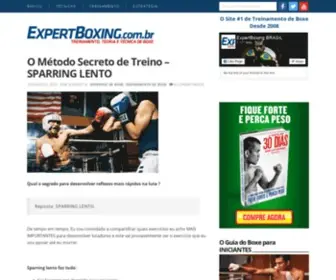 Expertboxing.com.br(Como Boxear) Screenshot