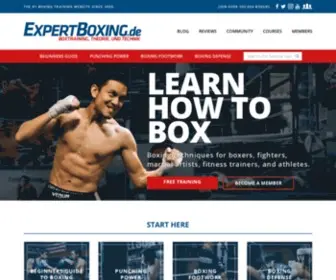 Expertboxing.de(Wie Man Box) Screenshot