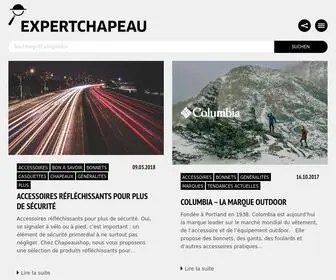 Expertchapeau.fr(Blog dédié au chapeau) Screenshot