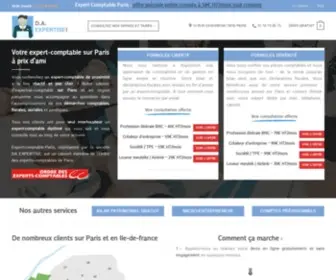 Expertcomptable-Paris.com(Votre expert comptable sur Paris à prix d'ami) Screenshot