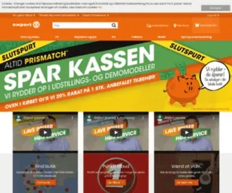 Expert.dk(Online tilbud på elektronik og HiFi) Screenshot