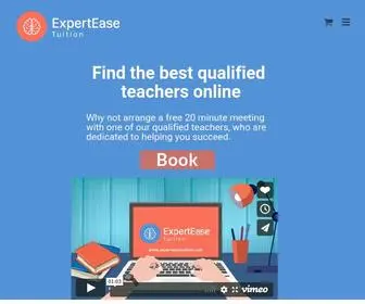 Experteasetuition.co.uk(Qualified Teachers Online) Screenshot