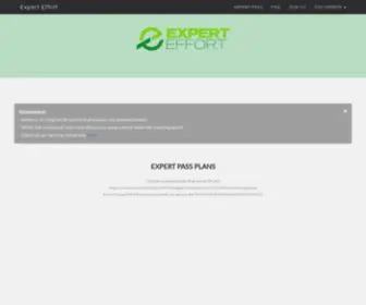 Experteffort.com(Offline for Maintenance) Screenshot