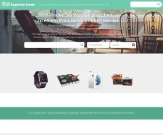 Expertendeals.com(Experten Deals) Screenshot
