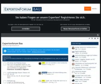 Expertenforum-Bau.de(Frag die Experten) Screenshot