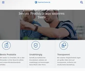 Expertentesten.de(Mehrfach ausgezeichnetes Verbraucherportal) Screenshot