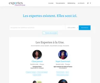 Expertesfrancophones.org(Expertesfrancophones) Screenshot