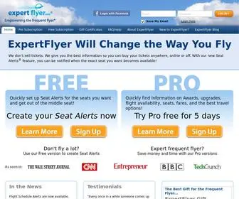 Expertflyer.com(Flight Availability) Screenshot