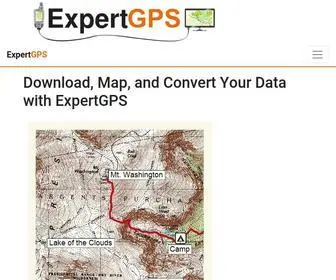 Expertgps.com(Expertgps) Screenshot
