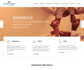 Expertgs.com(Independent Engineering Design and Services company) Screenshot
