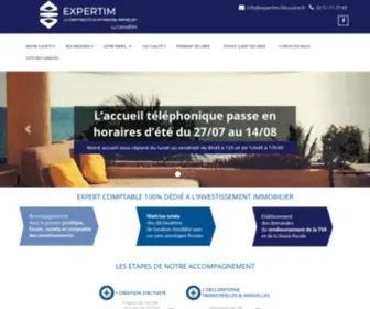 Expertim-Fiduciaire.fr(Expert Comptable immobilier spécialiste en LMNP) Screenshot