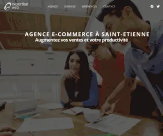 Expertise-Web.com(Création de site internet à Saint) Screenshot