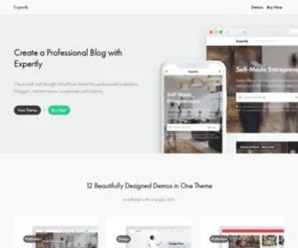 Expertlytheme.com(Premium wordpress theme for professional blogs & magazines) Screenshot